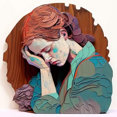 3D model Hope Gangloff (STL)